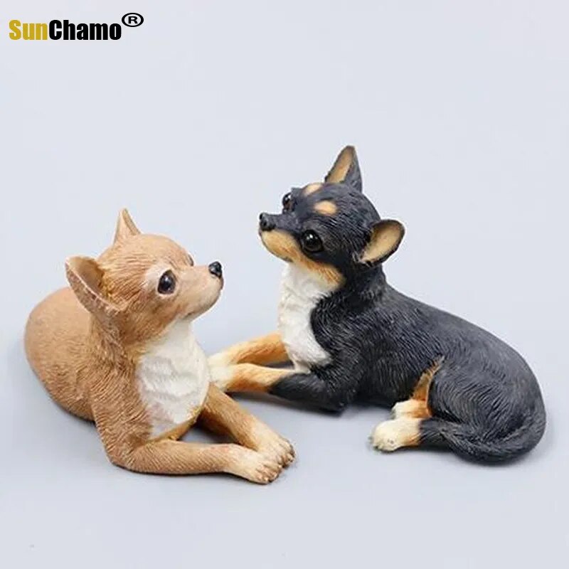 Brown Chihuahua Figurine (Resin)
