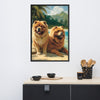 Chow Chow Poster (Framed)