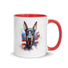 Patriotic Doberman Coffee Mug