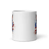 American Flag Doberman Coffee Mug