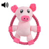 Pig Rope Dog Toy