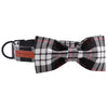 Black Bow Tie Dog Collar