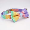 Candy Color Bowtie Dog Collar