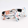 Colorful Cactus Bow Tie Dog Collar