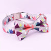 Colorful Mountain Dog Bow Tie