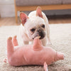 Piggy dog plush