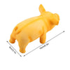 Yellow Pig Dog Toy Size Guide