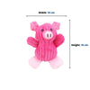 Size Guide Small Pig Dog Toy