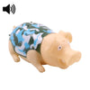 rubber squeaky pig dog toy