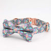 Middle Finger Bow Tie Dog Collar