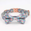 Middle Finger Bowtie Dog Collar