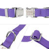 Personalized Purple Dog Collar