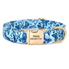 Blue Dog Collar With Name Engraved