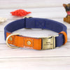 Dog Collar with Name and Telephone Number