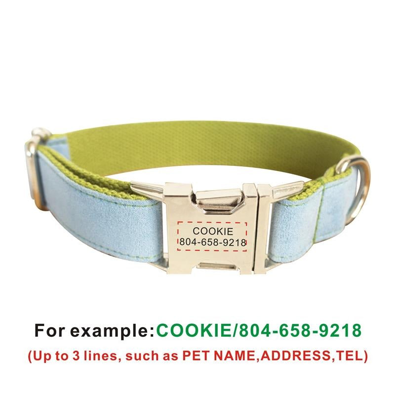Nylon Personalized Dog Collars