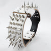 Spiked Dog Collar White Studded