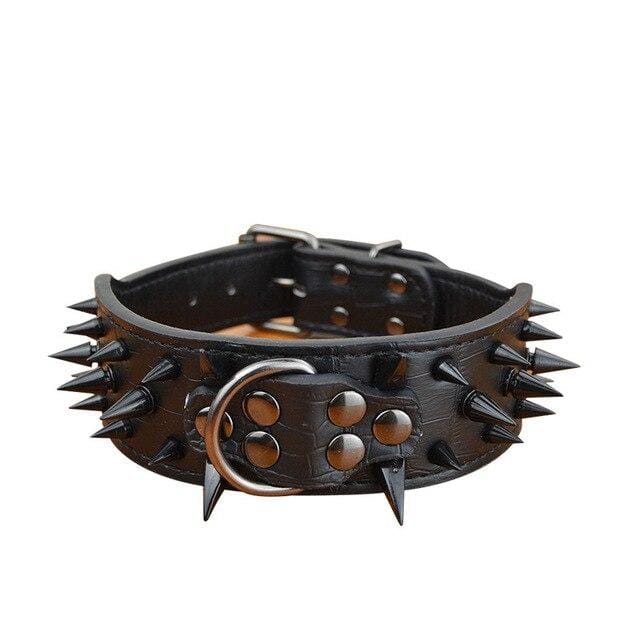 Metal Buckle Spiked Dog Collar
