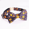 pumpkin dog bow tie