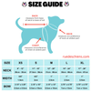 Size Guide Bow Tie Dog Collar